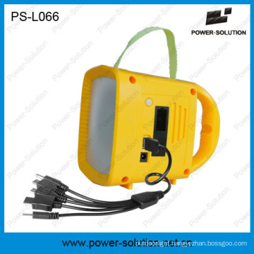 Best Rechargeable Solar Light for Outdoor Camping with Radio MP3 Mobile Solar Charger